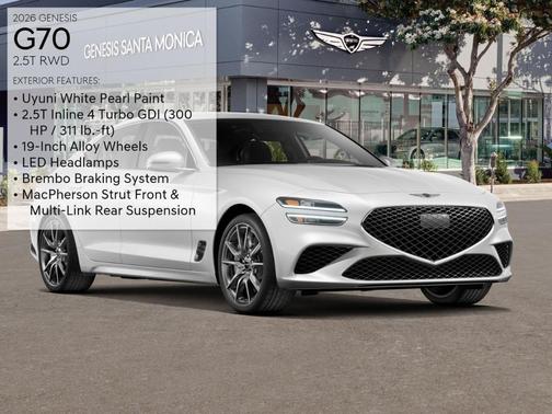 2026 Genesis G70 