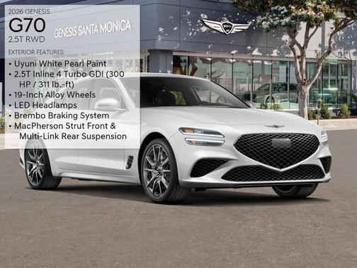 2026 Genesis G70