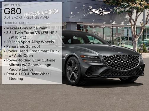 2025 Genesis G80 3.5T Sport Prestige