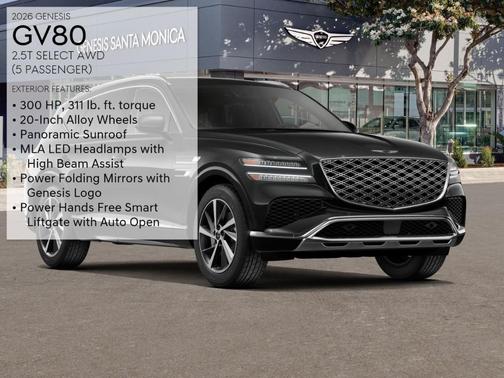 2026 Genesis GV80 2.5T Select