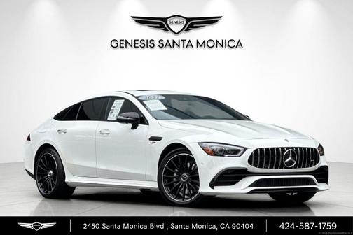 Polar White 2021 Mercedes-Benz AMG GT 43 Base