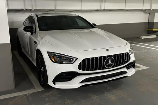 Polar White 2021 Mercedes-Benz AMG GT 43 Base