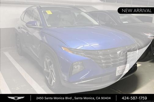 Intense Blue 2022 Hyundai TUCSON Limited