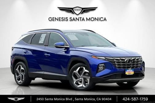 Intense Blue 2022 Hyundai TUCSON Limited