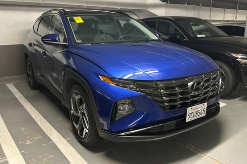 Intense Blue 2022 Hyundai TUCSON Limited