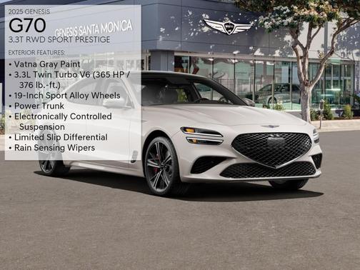 2025 Genesis G70 3.3T Sport Advanced
