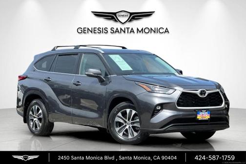Magnetic Gray Metallic 2023 Toyota Highlander XLE