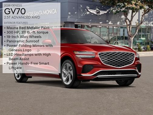 2026 Genesis GV70 2.5T Advanced