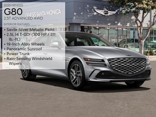 2025 Genesis G80 2.5T