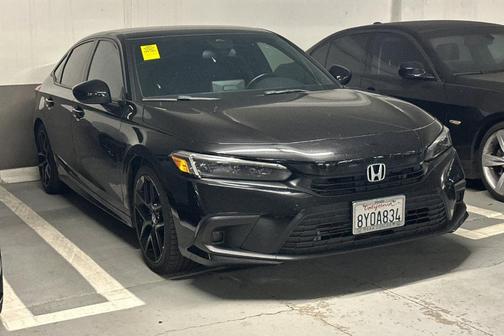 Crystal Black Pearl 2022 Honda Civic Sport