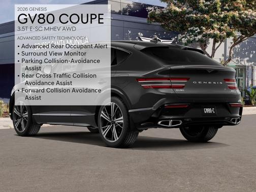 2026 Genesis GV80 Coupe 3.5T e-SC