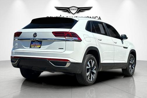 Pure White 2020 Volkswagen Atlas Cross Sport 2.0T SE