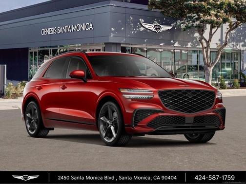 Red 2026 Genesis GV70 2.5T Sport Prestige