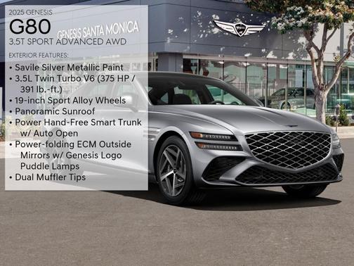 2025 Genesis G80 3.5T Sport Advanced