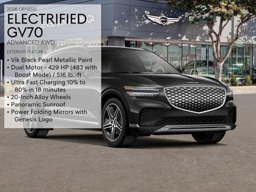 2026 Genesis Electrified GV70 Advanced