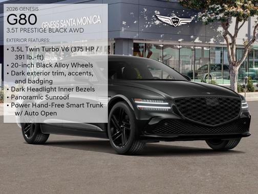 2026 Genesis G80 3.5T