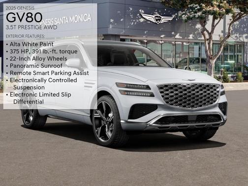 2025 Genesis GV80 3.5T Prestige