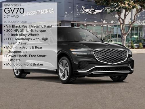 2026 Genesis GV70 2.5T