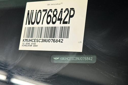 2022 Genesis GV80 3.5T