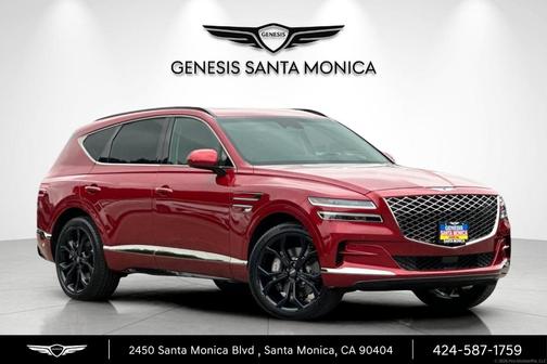Red 2024 Genesis GV80 3.5T Prestige Signature