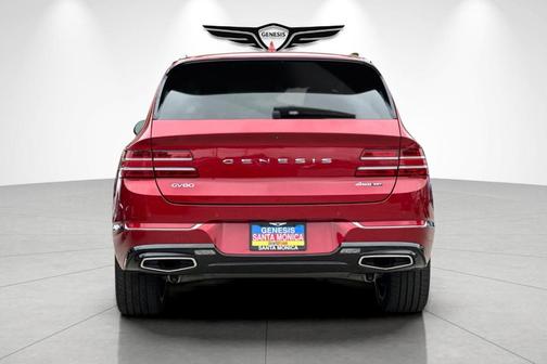 Red 2024 Genesis GV80 3.5T Prestige Signature