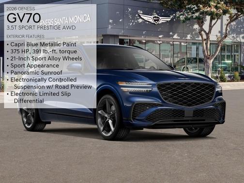 2026 Genesis GV70 3.5T Sport Prestige