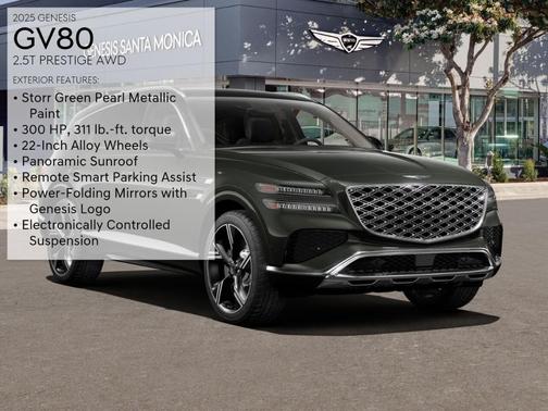 2025 Genesis GV80 2.5T Prestige