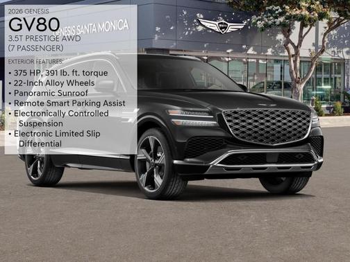 2026 Genesis GV80 3.5T Prestige