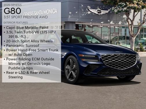 2025 Genesis G80 3.5T