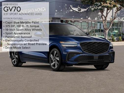 2026 Genesis GV70 3.5T Sport Advanced