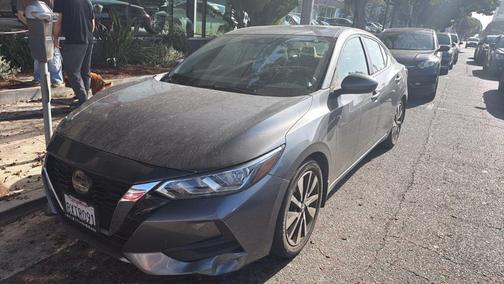 Gun Metallic 2021 Nissan Sentra SV