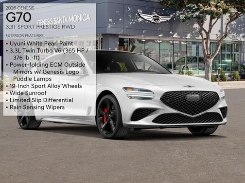 2026 Genesis G70 3.3T