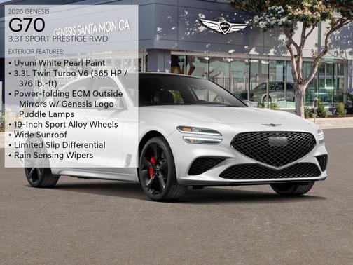 2026 Genesis G70 3.3T