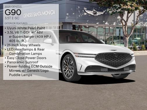 2025 Genesis G90 3.5T e-SC