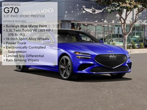 2025 Genesis G70 3.3T Sport Advanced