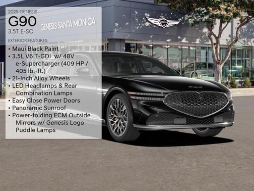 2025 Genesis G90 3.5T e-SC