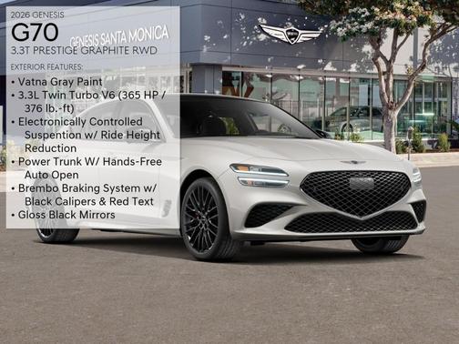2026 Genesis G70 3.3T