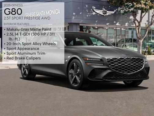 2025 Genesis G80 2.5T Sport Prestige