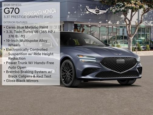2026 Genesis G70 3.3T