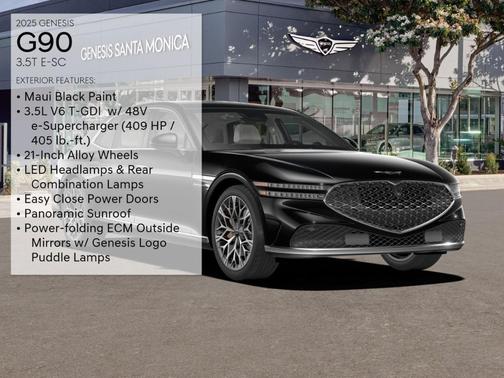 2025 Genesis G90 3.5T e-SC