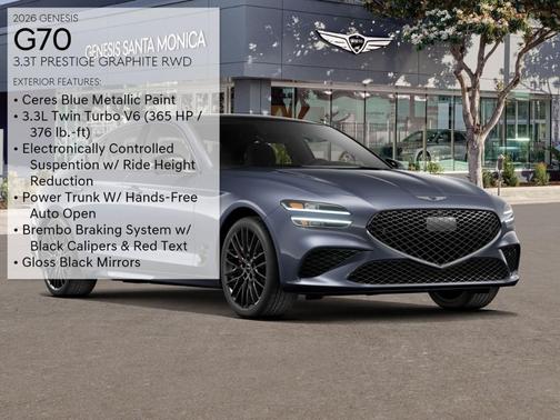 2026 Genesis G70 3.3T