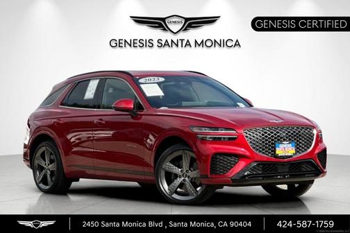 Red 2023 Genesis GV70 2.5T
