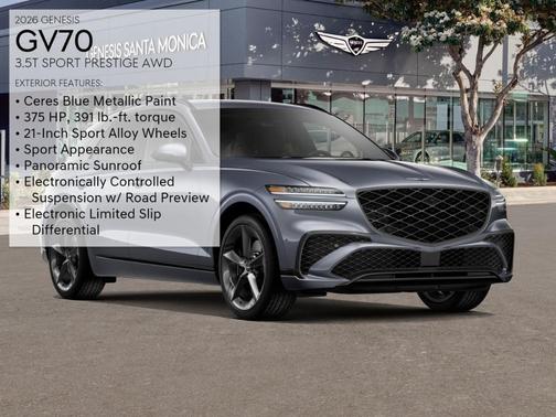 2026 Genesis GV70 3.5T Sport Prestige