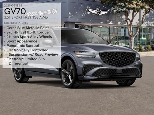 2026 Genesis GV70 3.5T Sport Prestige
