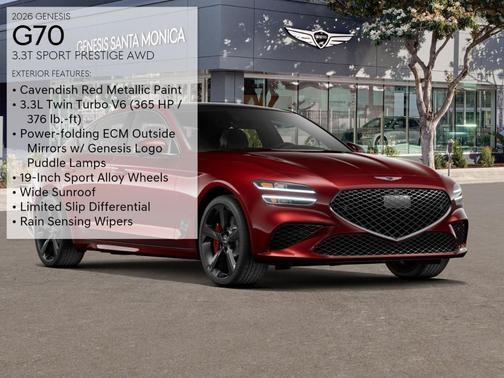 2026 Genesis G70 3.3T