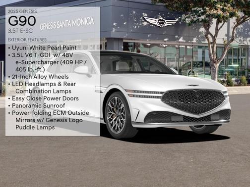 2025 Genesis G90 3.5T e-SC