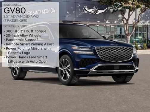 2026 Genesis GV80 2.5T Advanced
