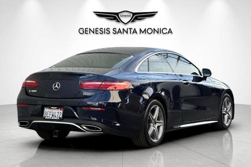 Blue 2018 Mercedes-Benz E-Class E 400