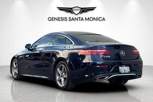 Blue 2018 Mercedes-Benz E-Class E 400