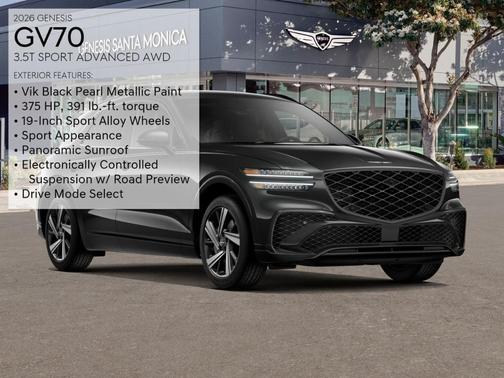 2026 Genesis GV70 3.5T Sport Advanced